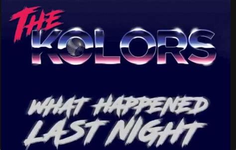 The Kolors, What Happened last night feat. Gucci Mane